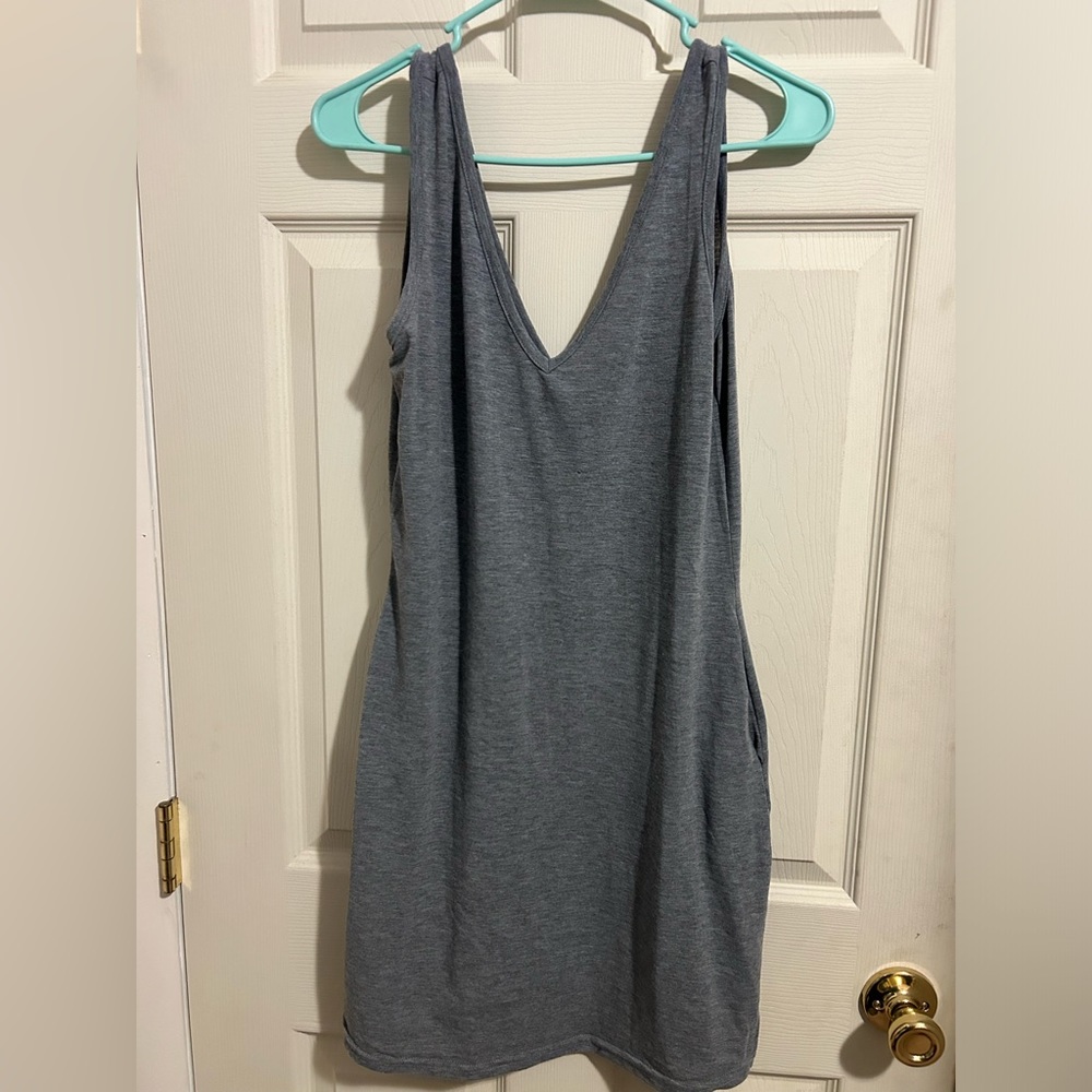 Tank top pullover dress